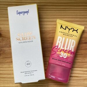 - Supergoop! Glow Screen SPF 40 - White & Yellow & NYC screen 30
New free…
